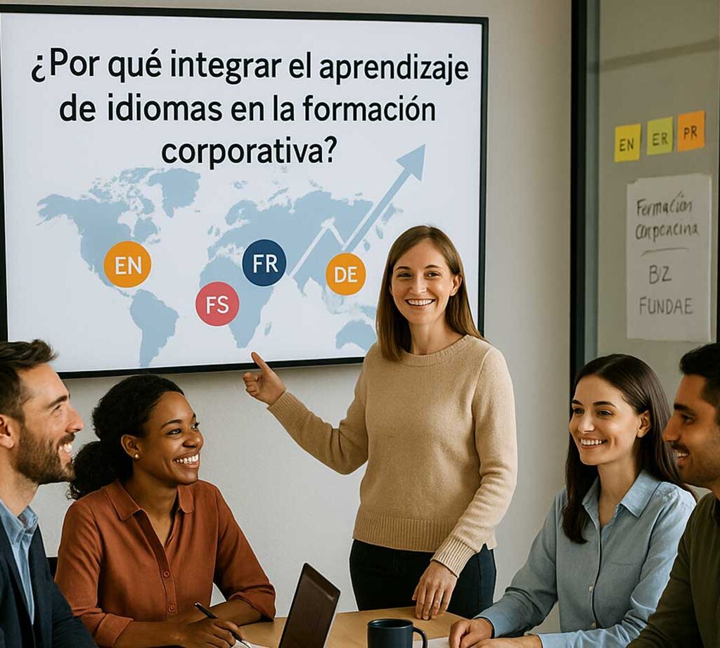 aprendizaje de idiomas en los programas de formación corporativa
